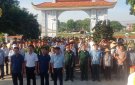 Sáng ngày 27/7/2023 UBND Xã và Đoàn thanh niên thắp nến tri ân kỷ niệm 76 năm Ngày thương binh, liệt sĩ.