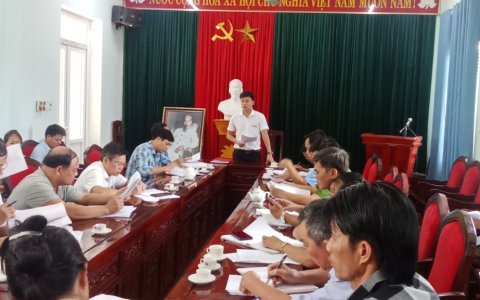 Ngày 14/06/2024 Đảng uỷ,UBND xã Cẩm phú hội nghị triển khai kế hoach rà soát,bình xét hộ gia đình chính sách còn khó khăn về nhà ở trong 2 năm 2024-2025.